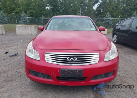2008 Infiniti G35X z USA, uszkodzony, nr VIN JNKBV61F78M254193